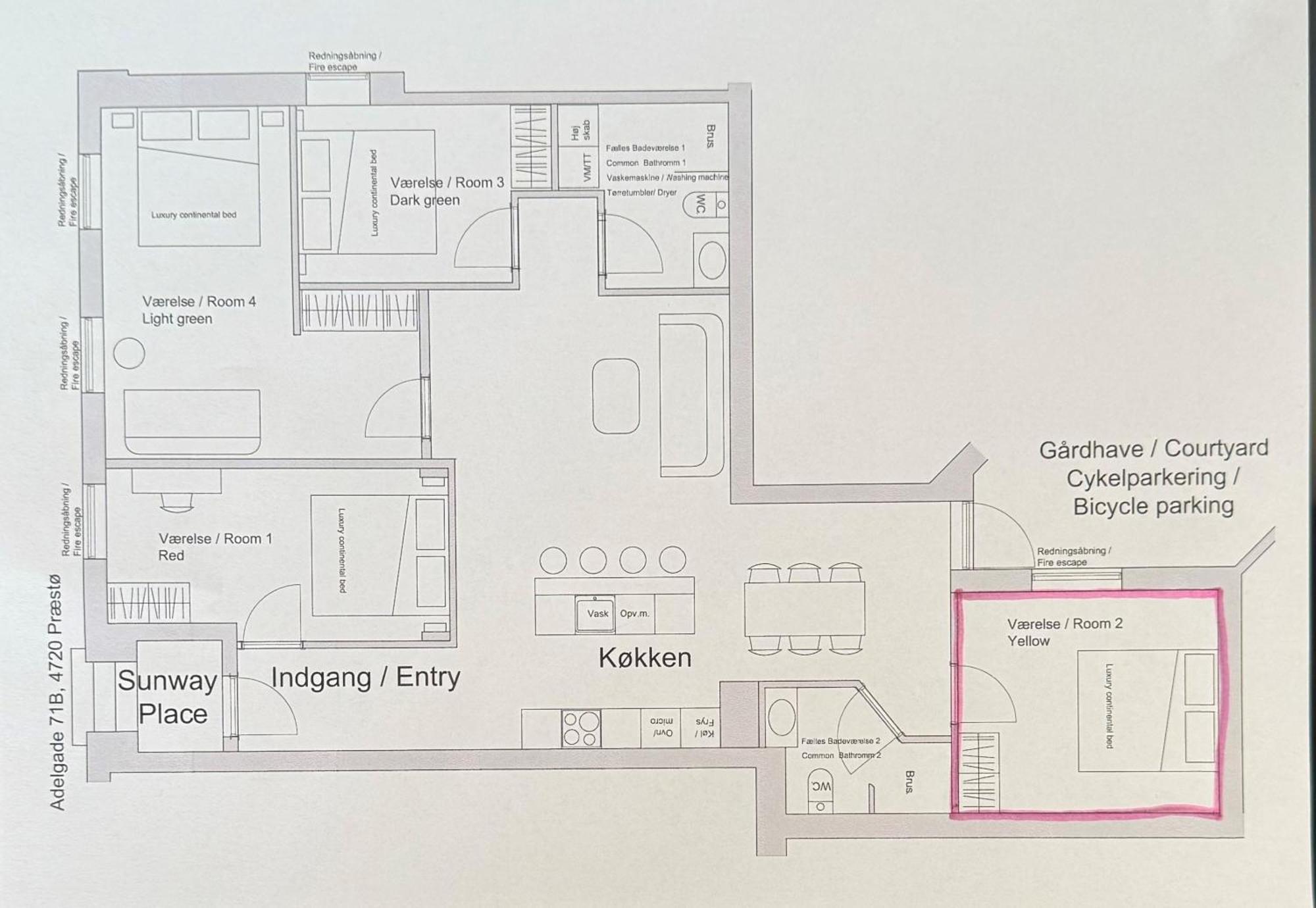 Ferienwohnung Sunway Place Præstø Exterior foto